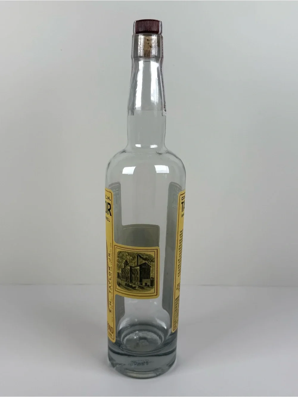 Colonel EH Taylor Single Barrel Bourbon Empty & Unrinsed 750 ml Bottle & Tube